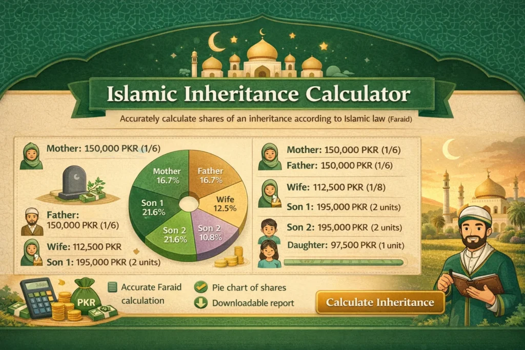 Islamic Inheritance Calculator