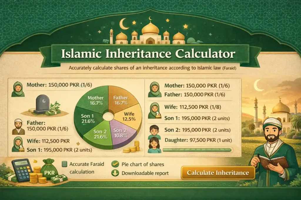 Islamic inheritance calculator