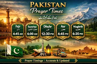 Pakistan Prayer Times