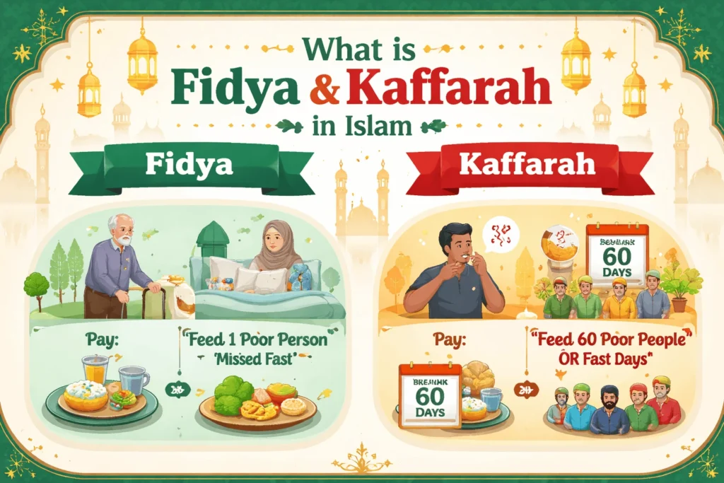 Ramadan Fidya and Kaffarah Amount Calculator